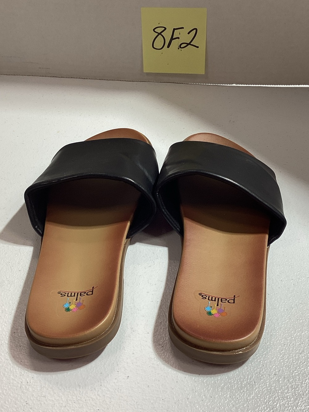 Palms Women's Black Slide Sandals